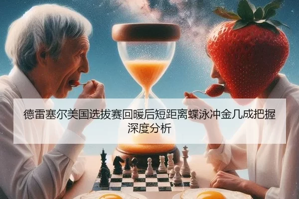 德雷塞尔美国选拔赛回暖后短距离蝶泳冲金几成把握深度分析 - kaiyun